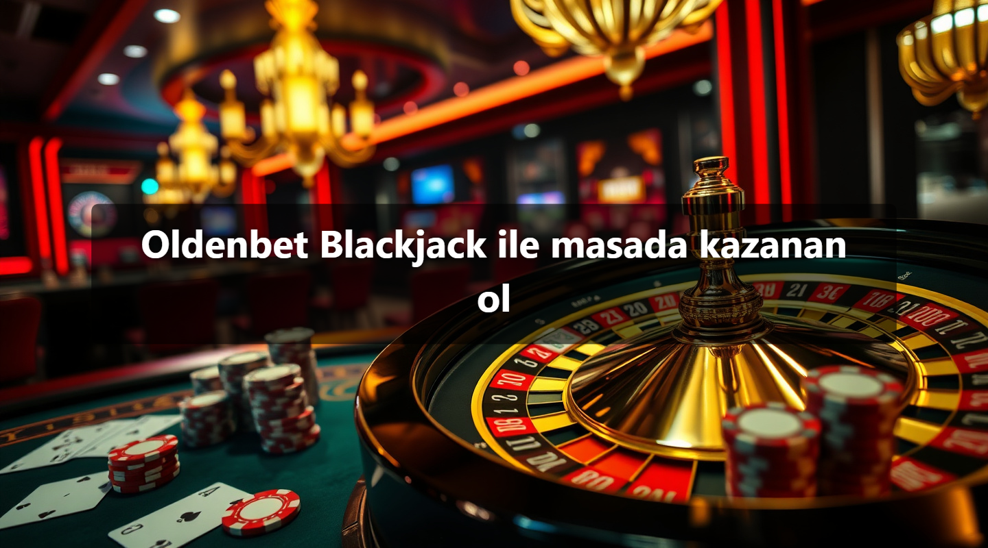 Oldenbet Blackjack ile masada kazanan ol